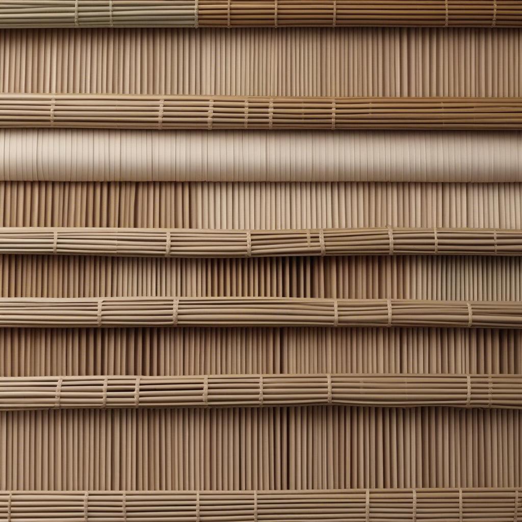 Different Styles of 4ft Wicker Blinds