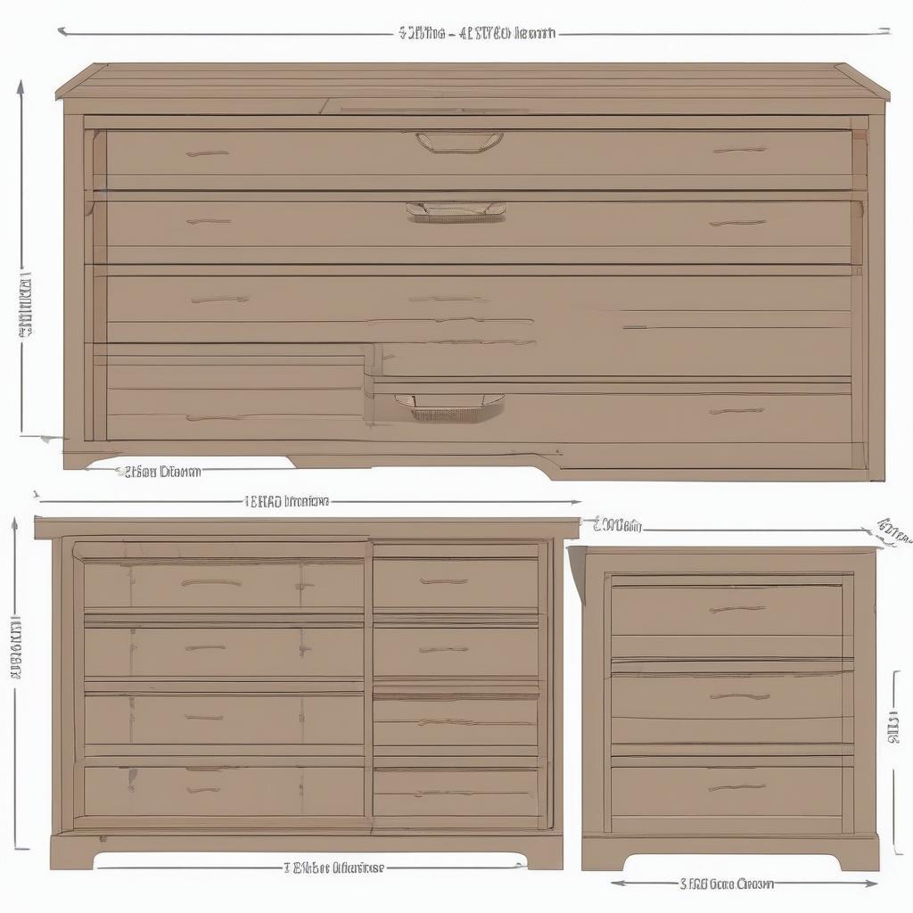 5 Drawer Wicker Storage Chest Realspace Dimensions