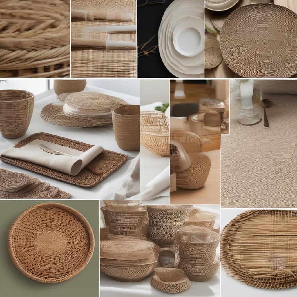 Alternative Wicker Placemats: Exploring Different Styles and Sources