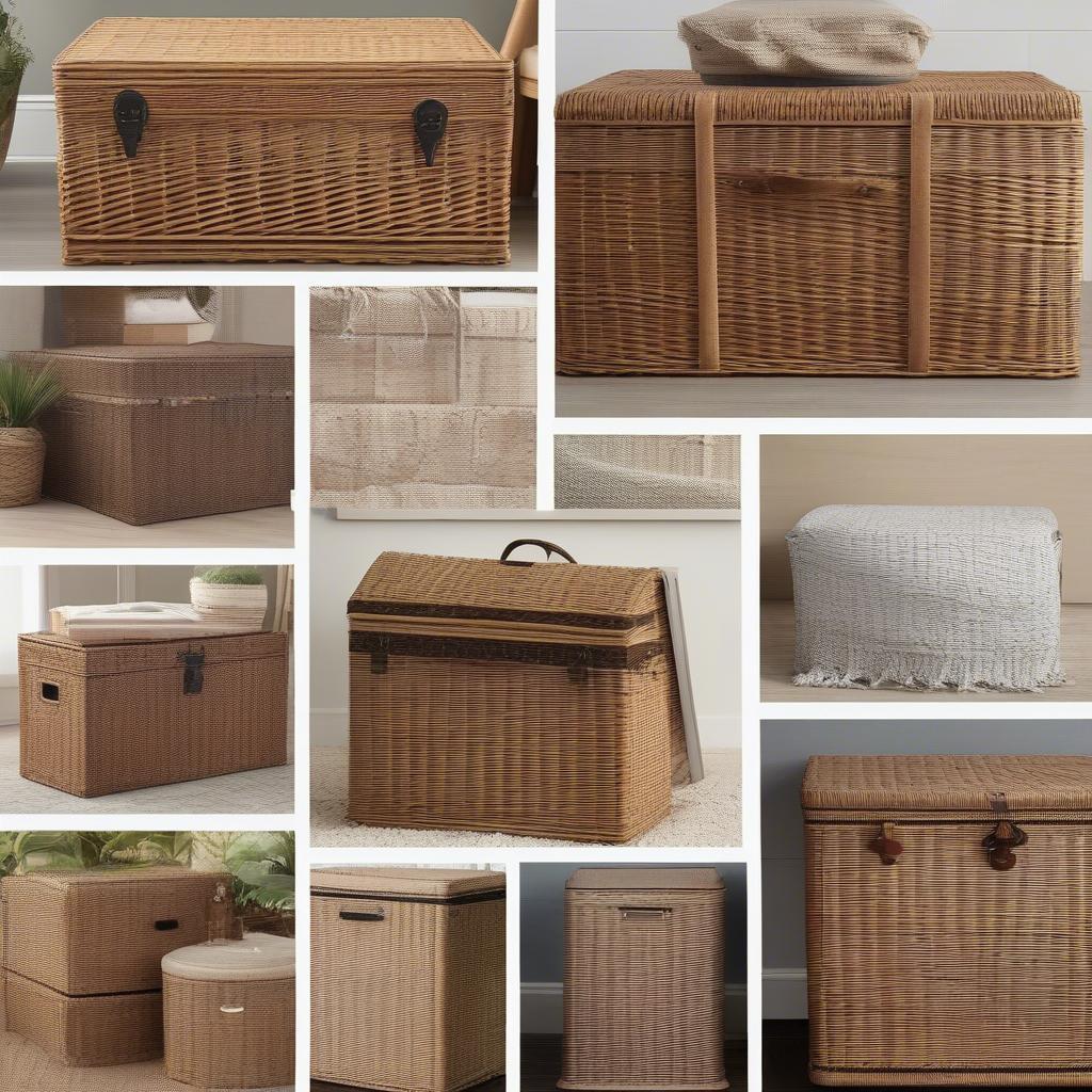 Alternative Wicker Storage Trunks