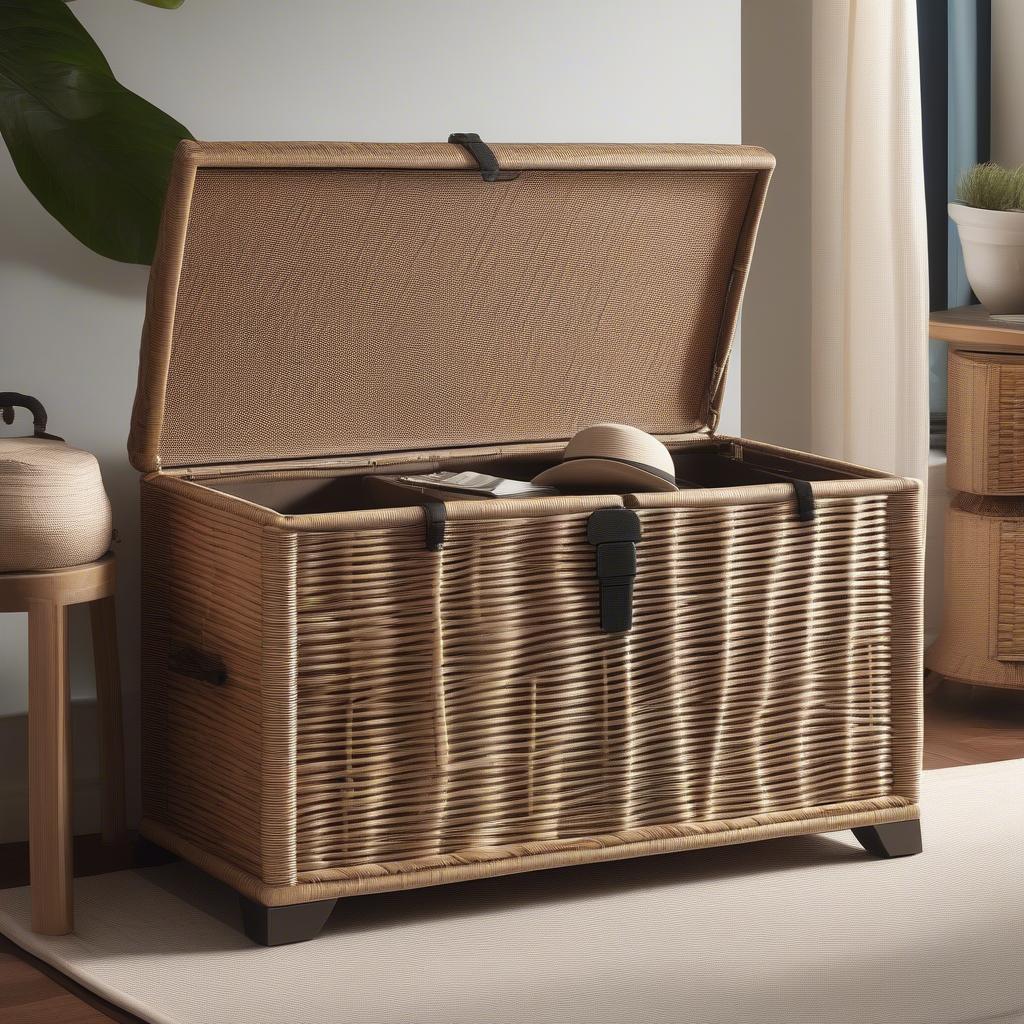 Ammann Wicker Trunk on Wayfair: Natural Beauty