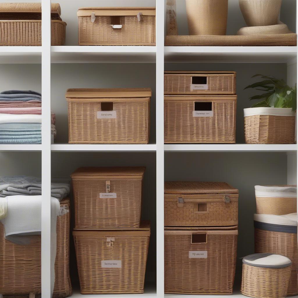 Argos Wicker Storage Solutions