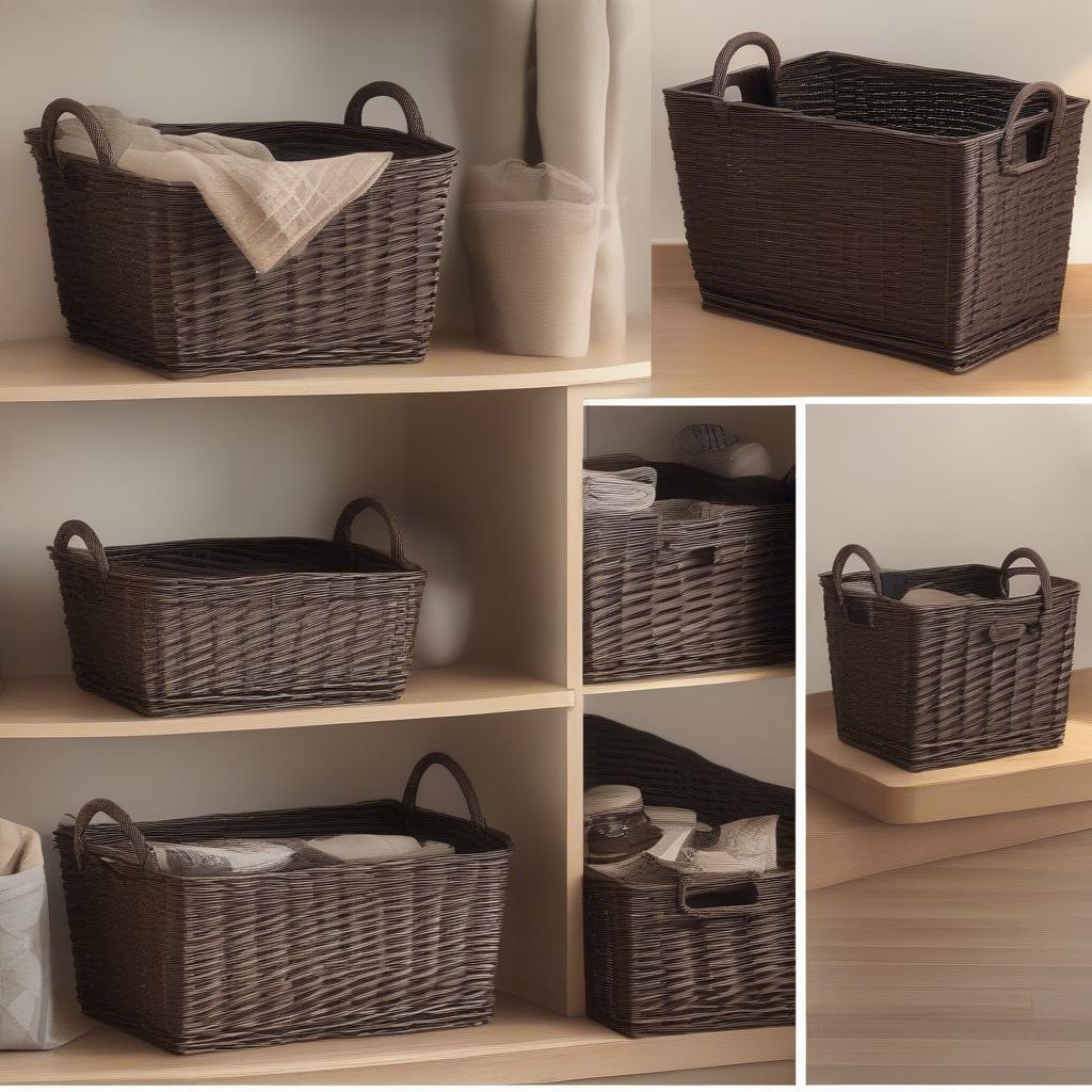 Comparison of Different Sizes of Badger Basket Espresso Wicker Baskets