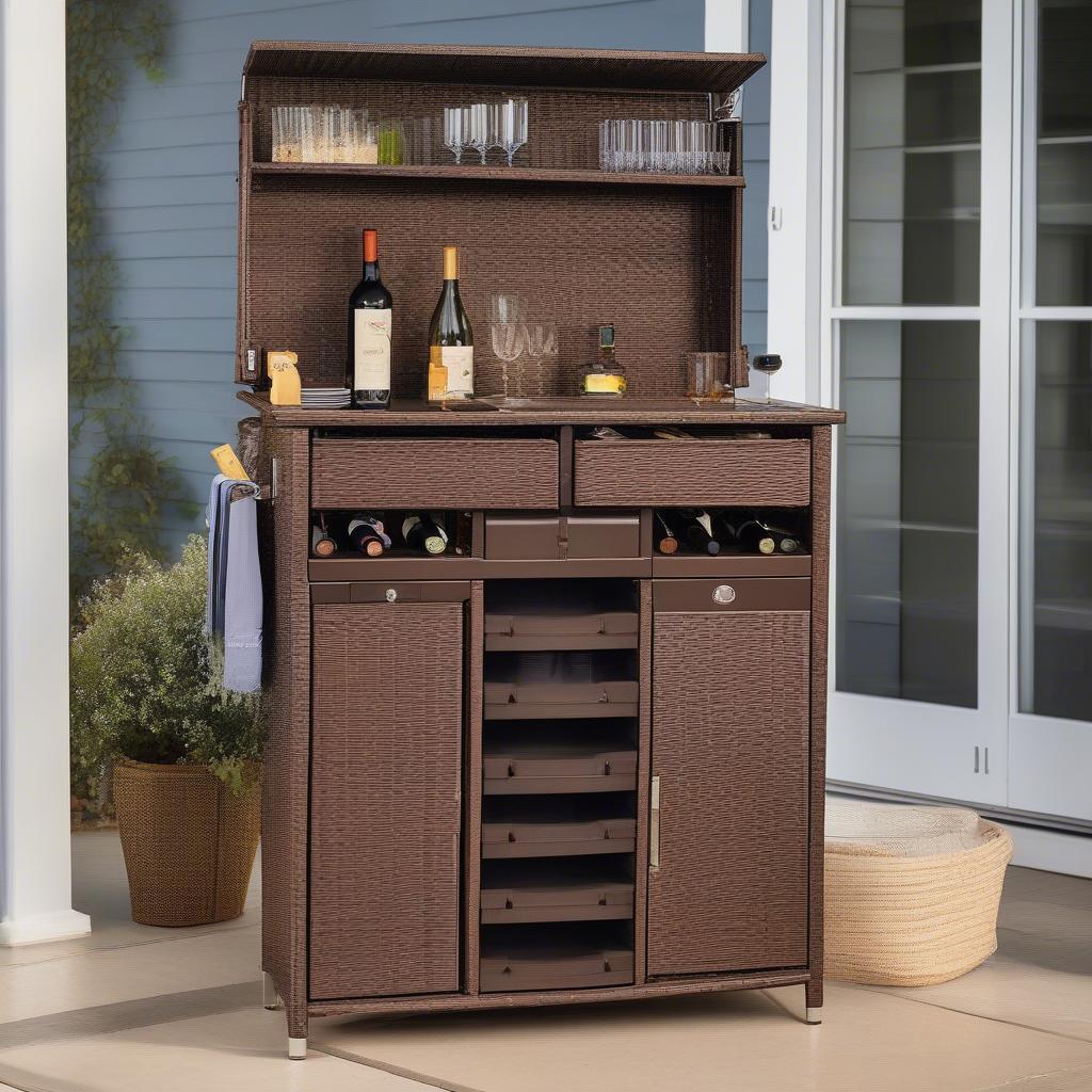 Essential Features of a Barrington Outdoor Wicker Storage Bar