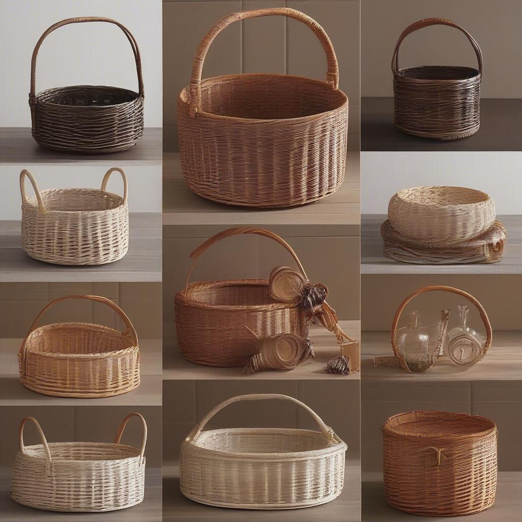 Various Styles of Bathroom Cup Holder Wicker