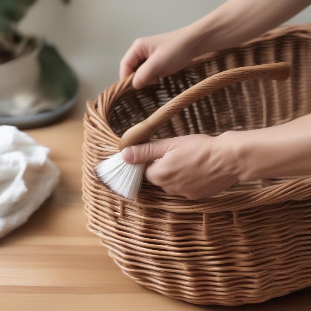 Tips for Caring for Vintage Wicker Baskets