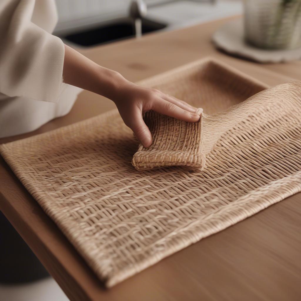 Caring for Wicker Placemats