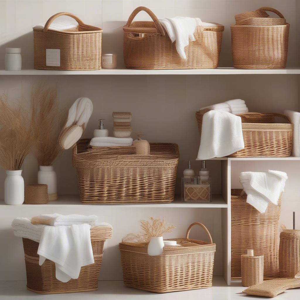 Choosing the Right Wicker Baskets for Your Bathroom