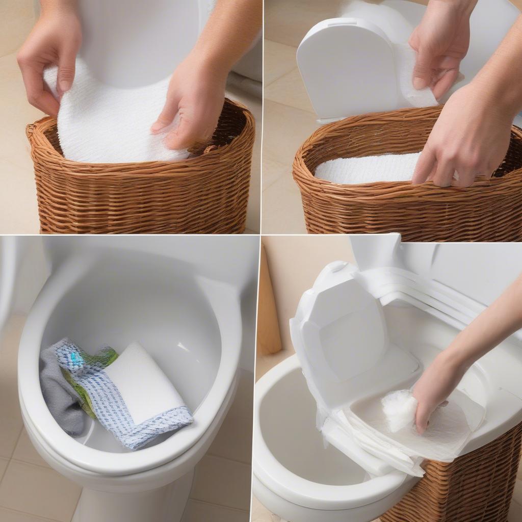 Cleaning Wicker Bathroom Storage