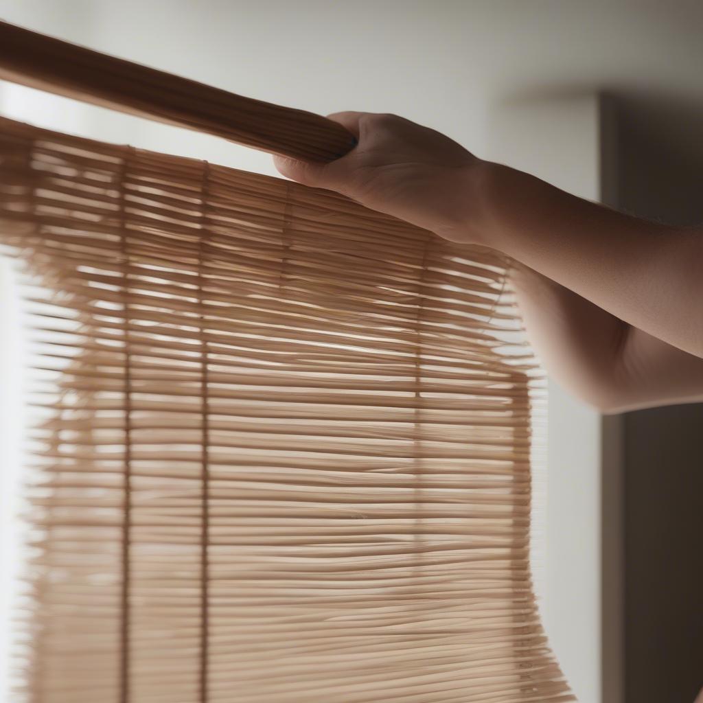 Maintaining Wicker Blinds