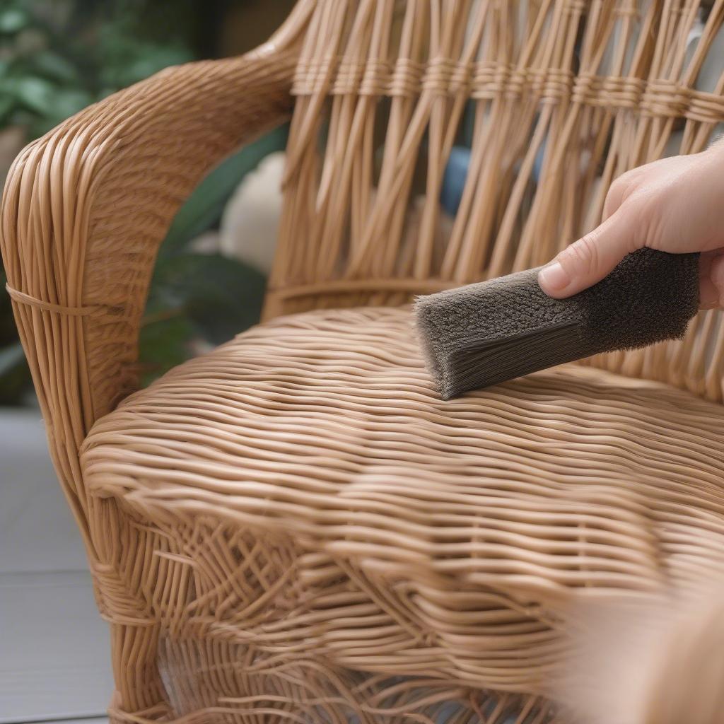 Cleaning Wicker Furniture