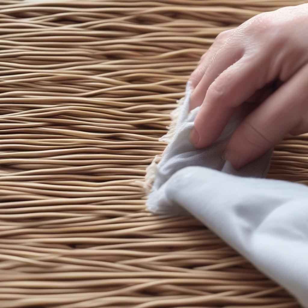 Cleaning Wicker Placemats