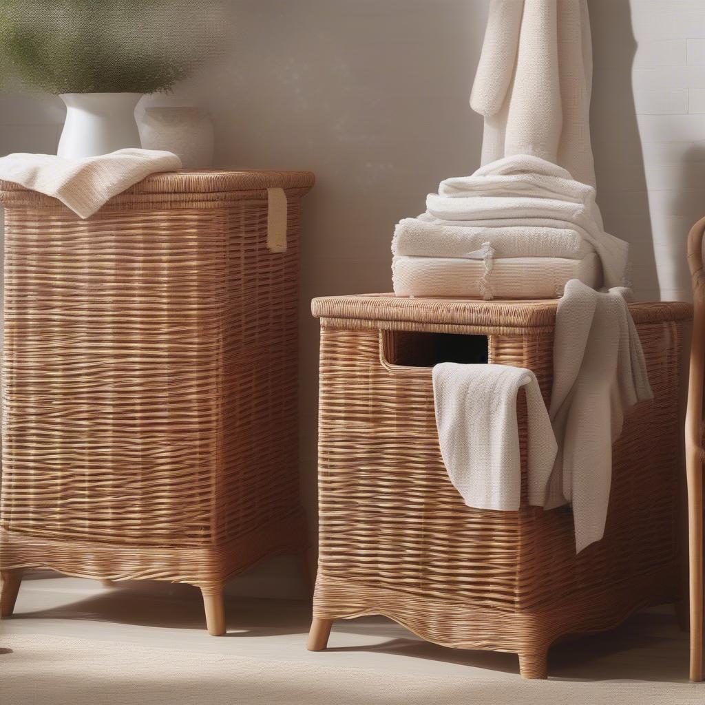 How to Clean Wicker Storage Units