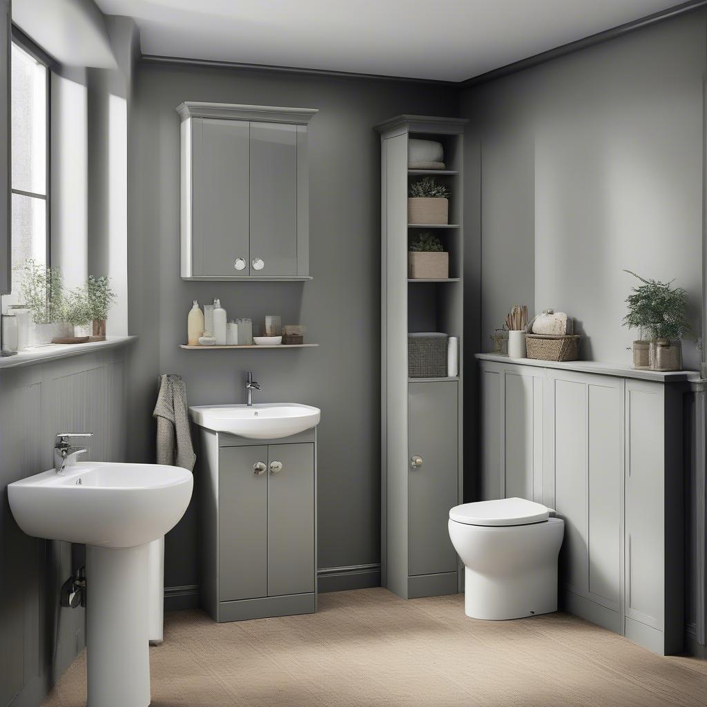 Wickes Cloakroom Basin Cabinet Sizes