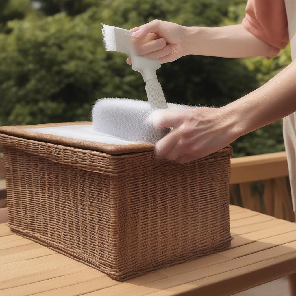 Maintaining a Deck Storage Box Wicker