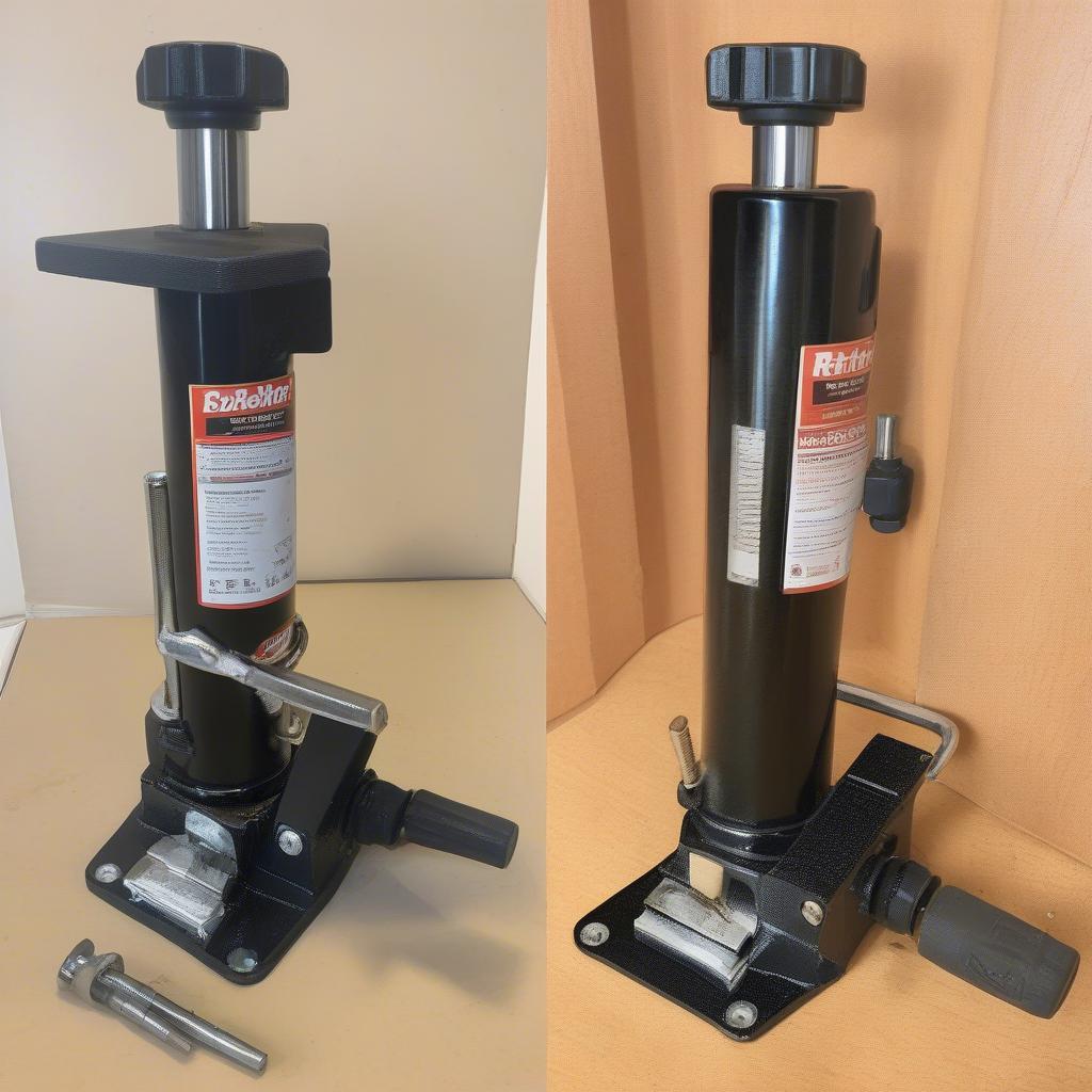 Various types of cabinet jacks for different applications