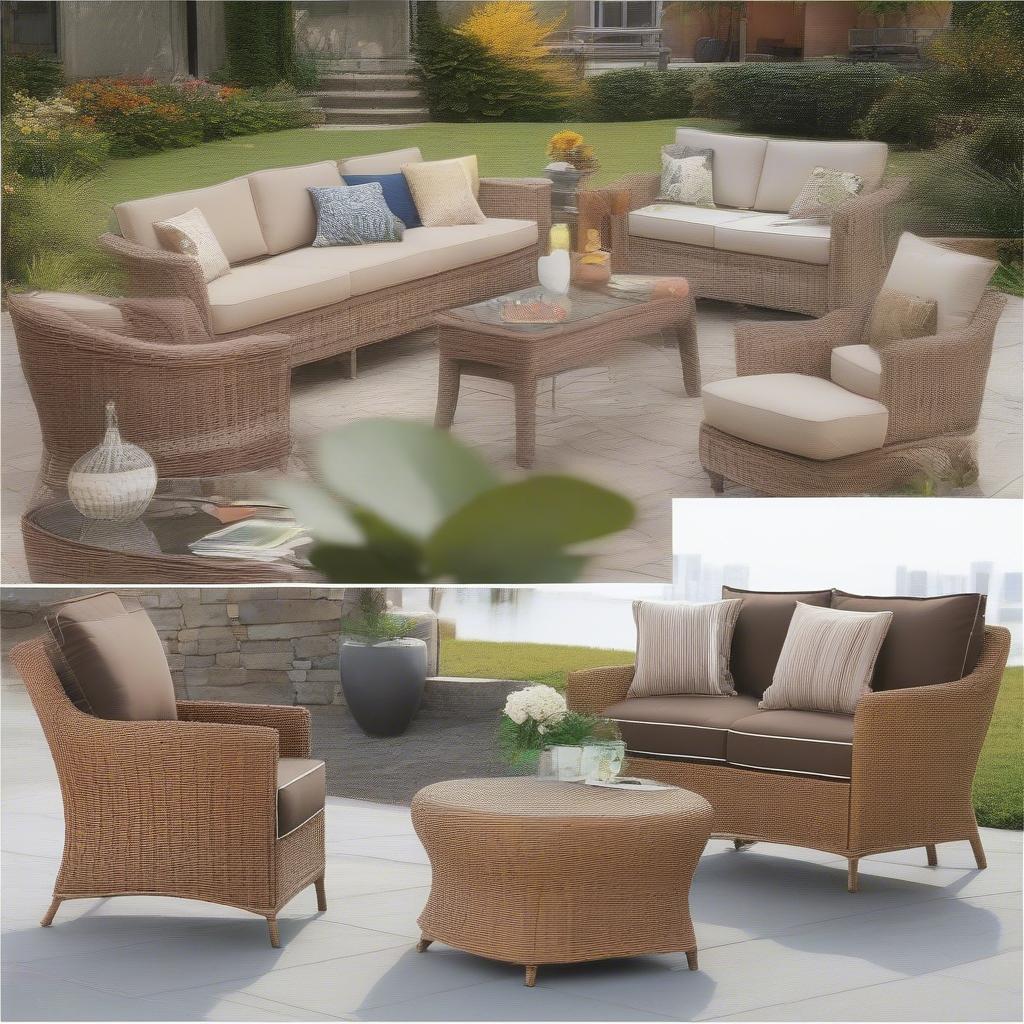 Different Types of Outdoor Wicker