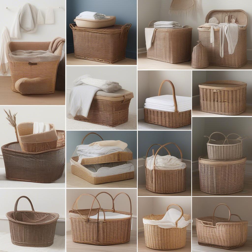 Different Wicker Basket Types