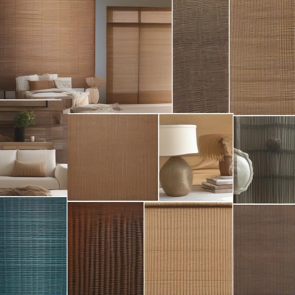 Different Wicker Blind Styles