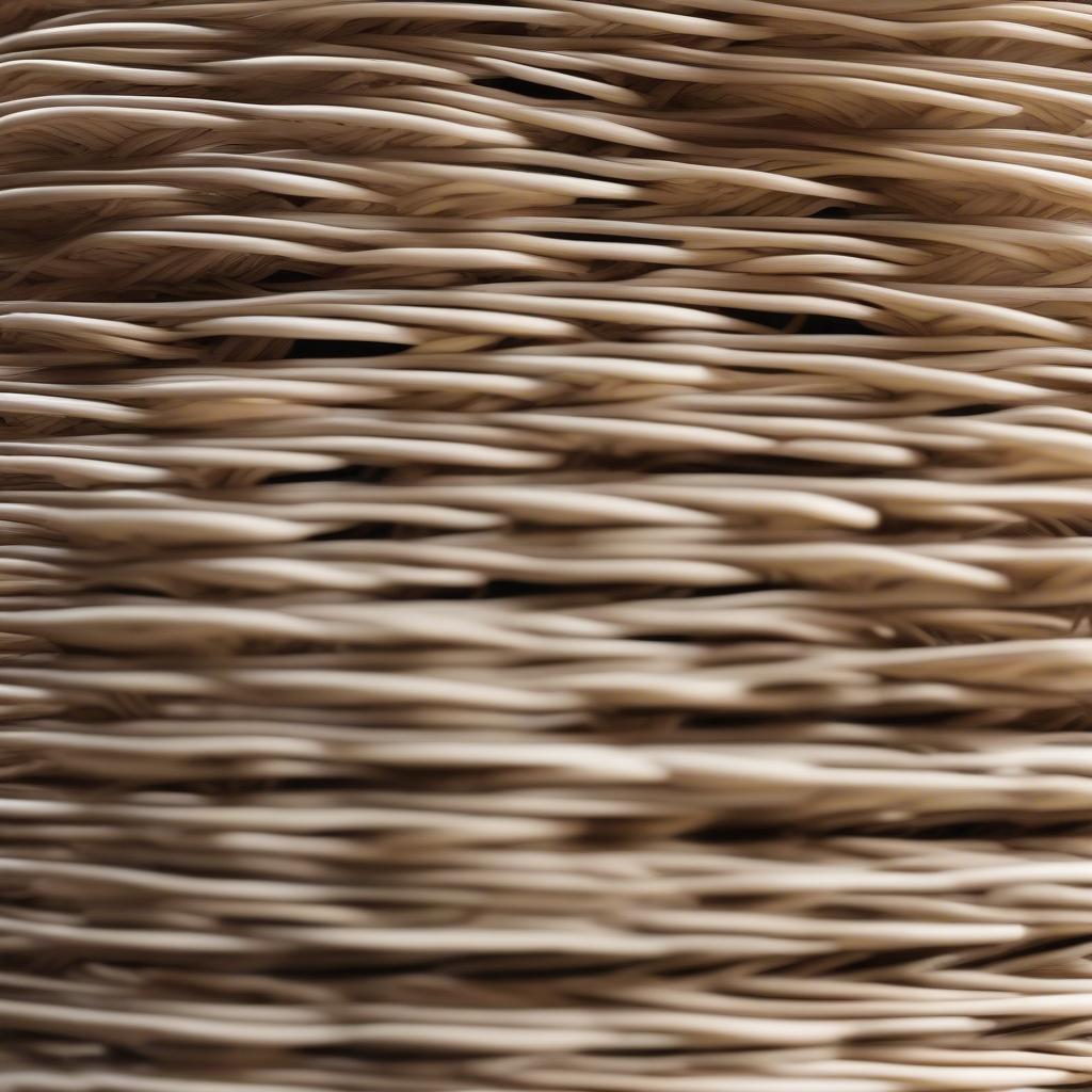 Variety of Wicker Blind Weaves