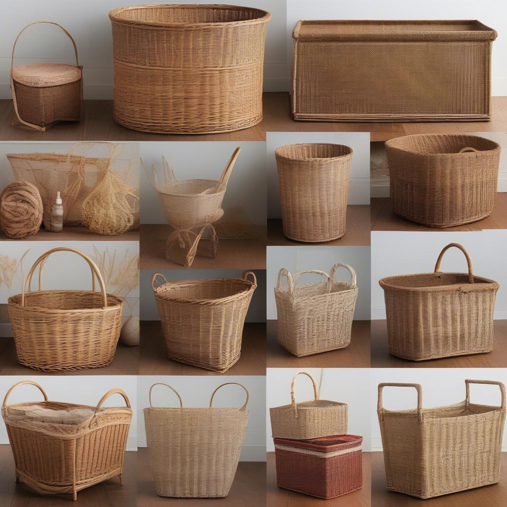 Different Wicker Materials for Basket Drawers