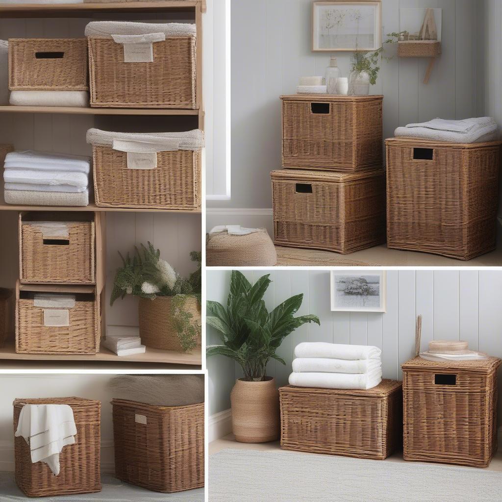 Placement Ideas for Dunelm Wicker Storage Boxes