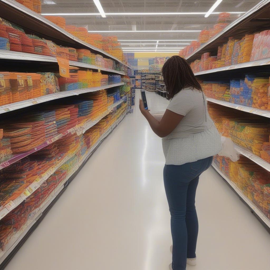 Finding Wicker Baskets at Walmart