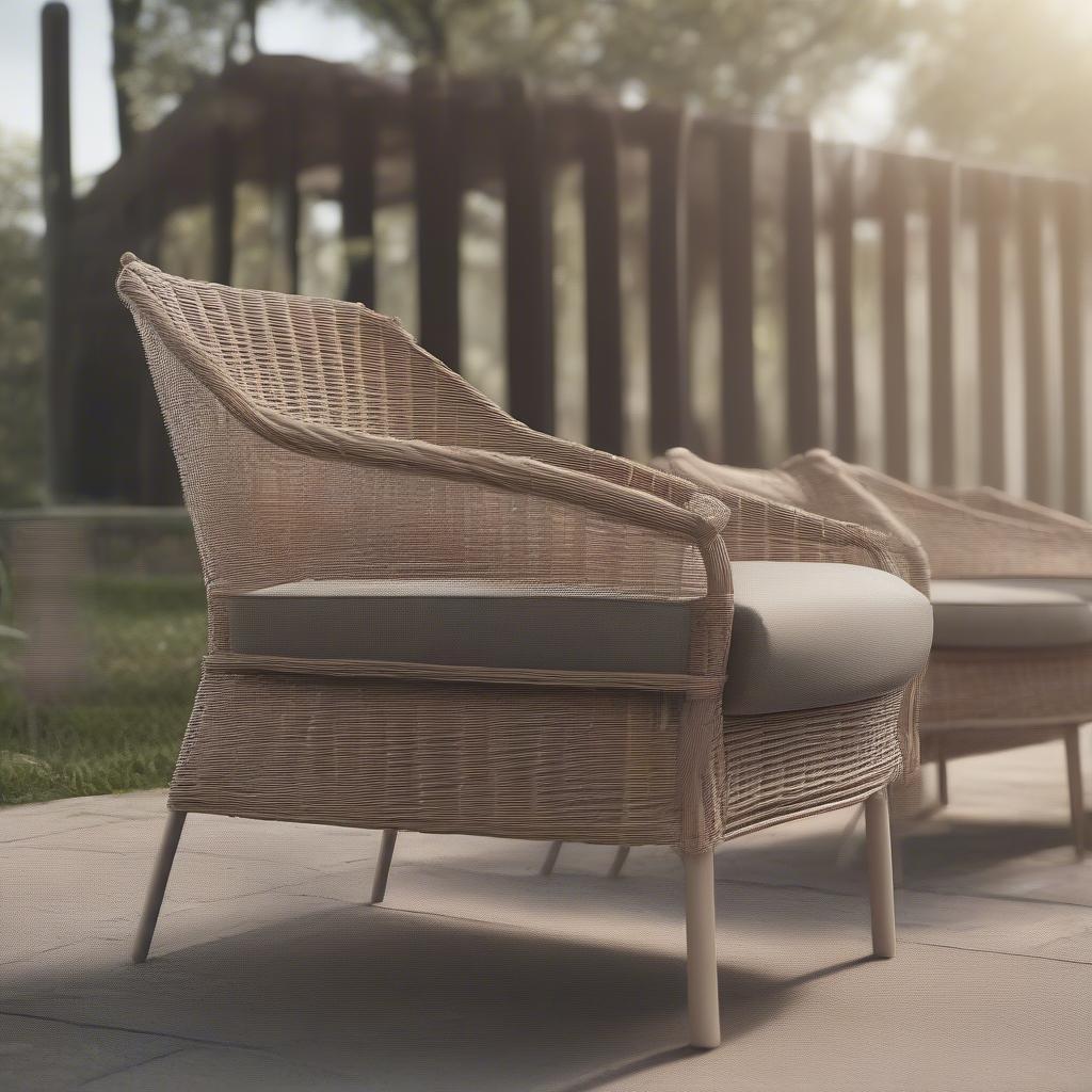 Holden 2Pc Wicker Patio Dining Chairs Durability Test