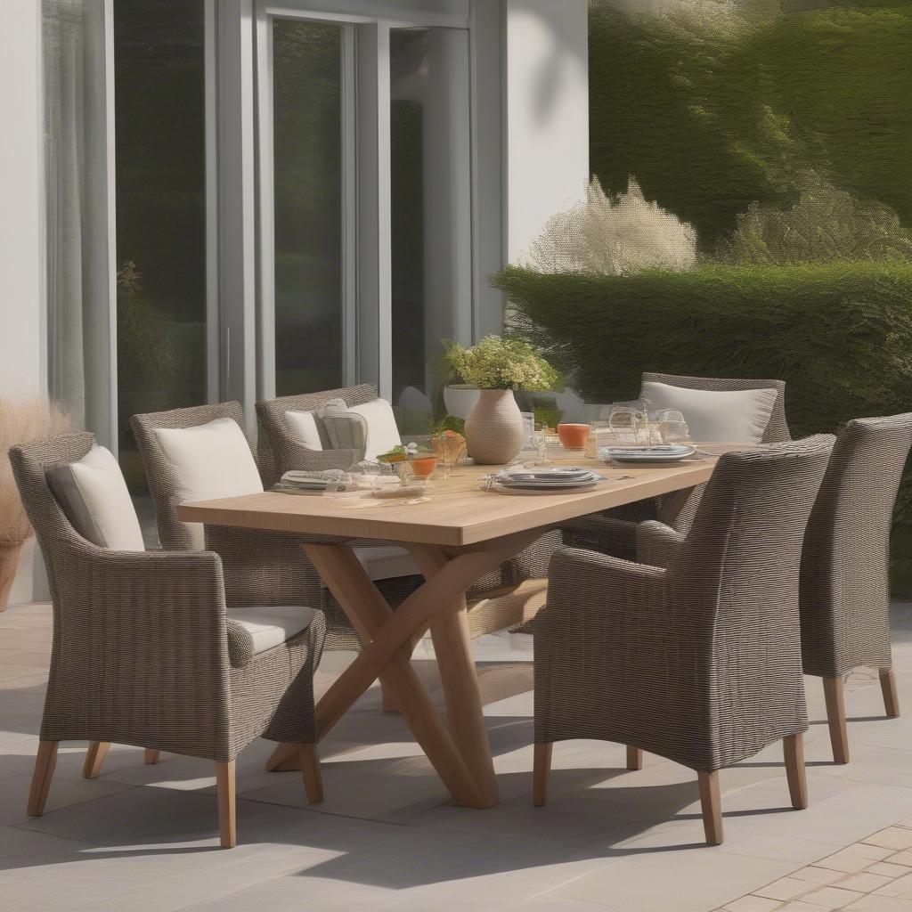 Holden Chairs in a Patio Setting