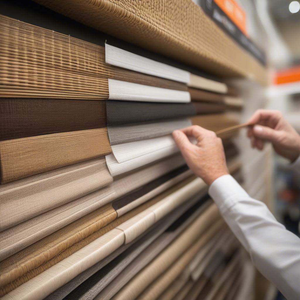 Choosing Wicker Blinds at Home Depot