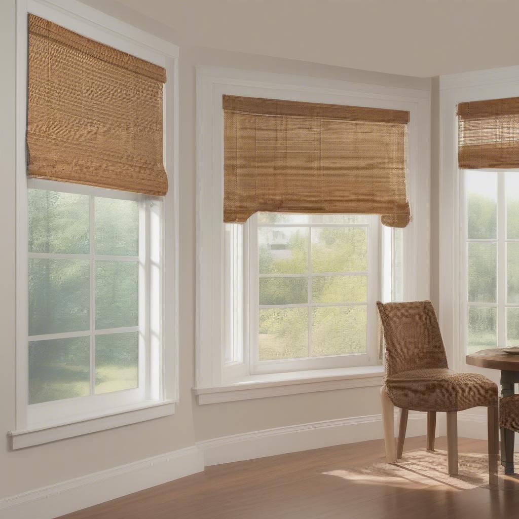 Installing Wicker Blinds in Canada