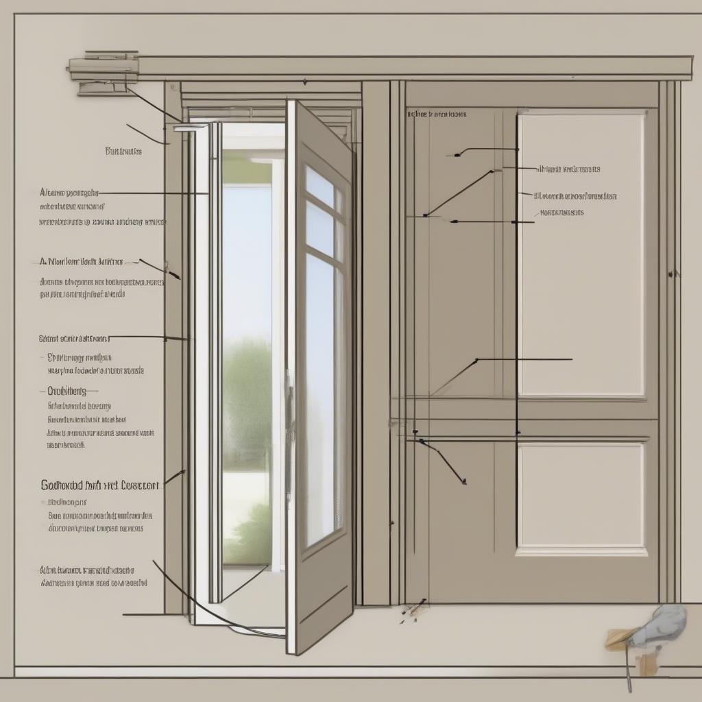 Installing Wicker Blinds on Patio Doors