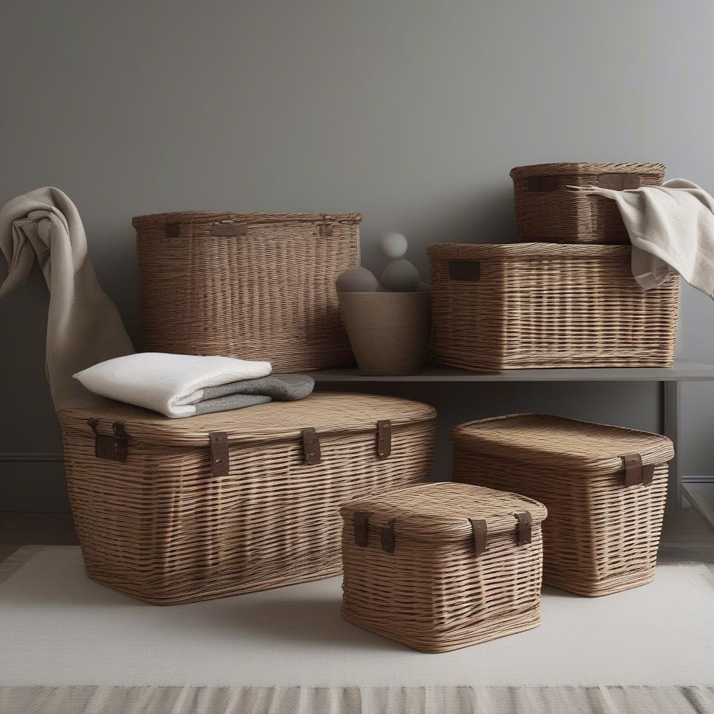 Lakeland Wicker Storage Basket Styles