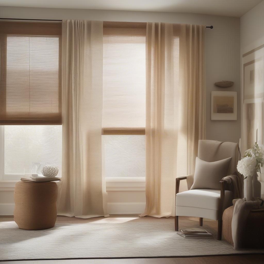 Layered Window Treatments