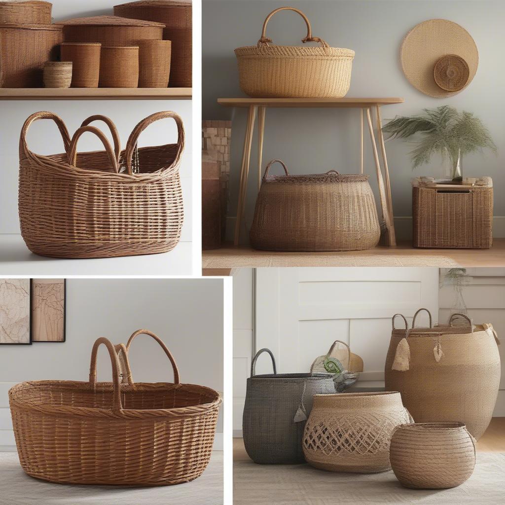 Lowes Wicker Basket Styles