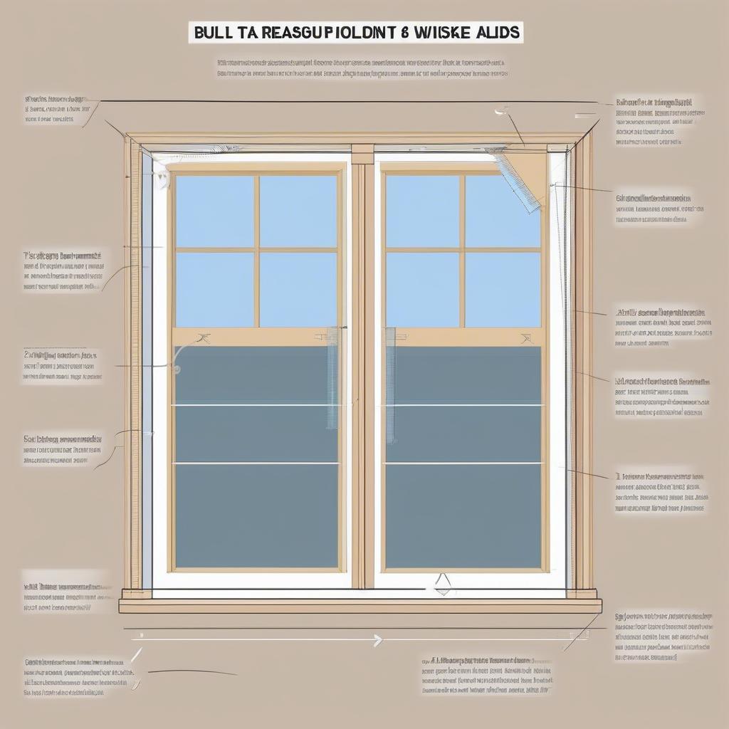 Properly measuring windows ensures a perfect fit for wicker blinds