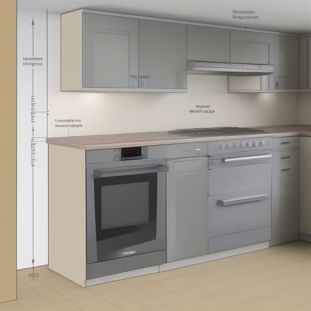 Microwave Wall Cabinet Wickes Dimensions