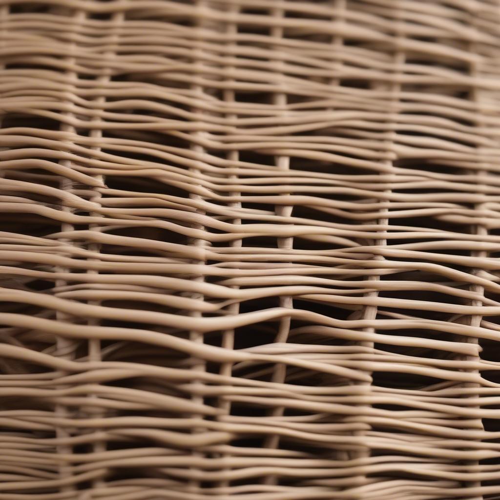 Natural vs. Synthetic Wicker