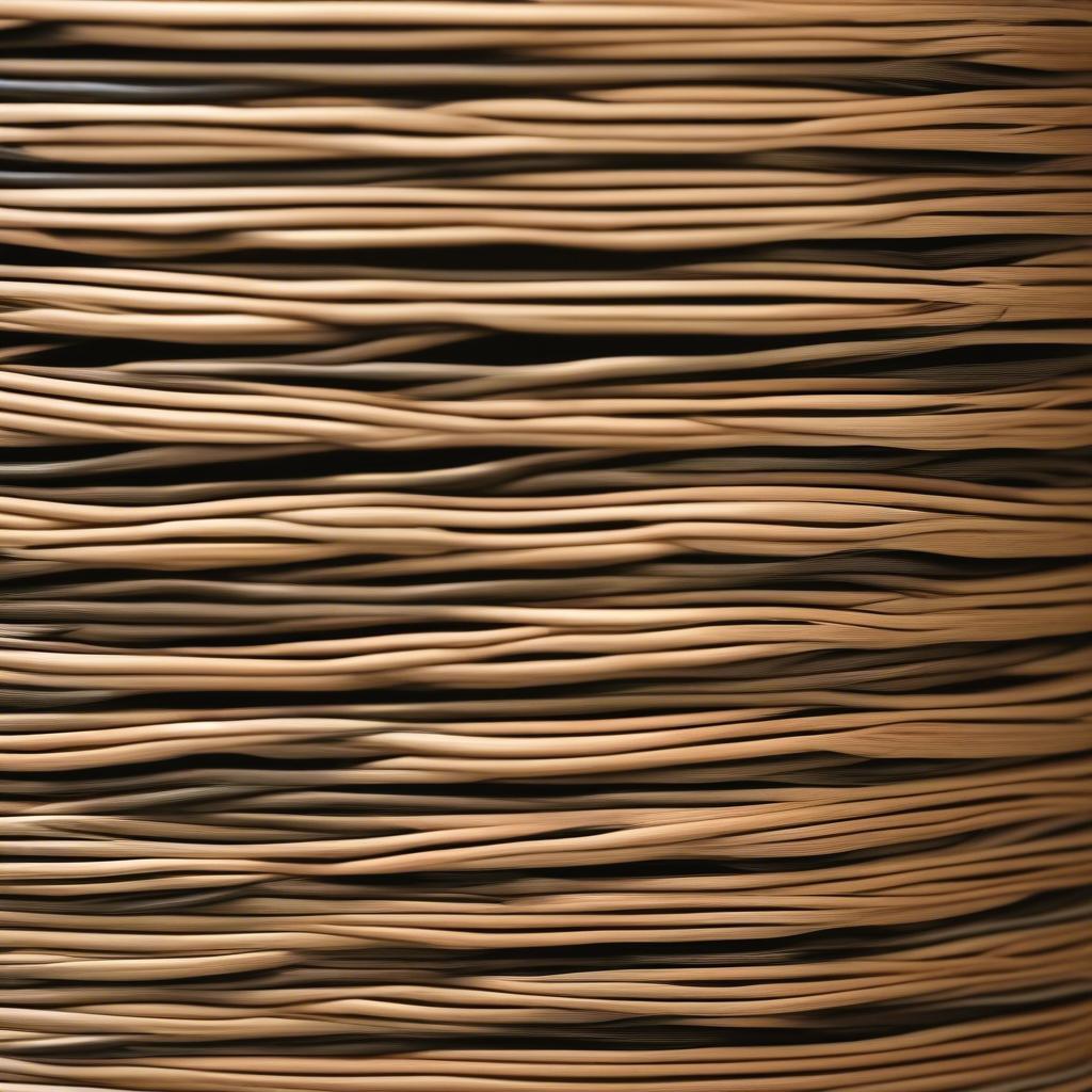 Comparing Natural and Synthetic Wicker