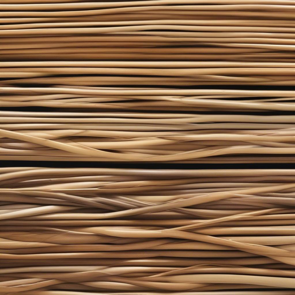 Comparing Natural and Synthetic Wicker for Wheelie Bin Storage