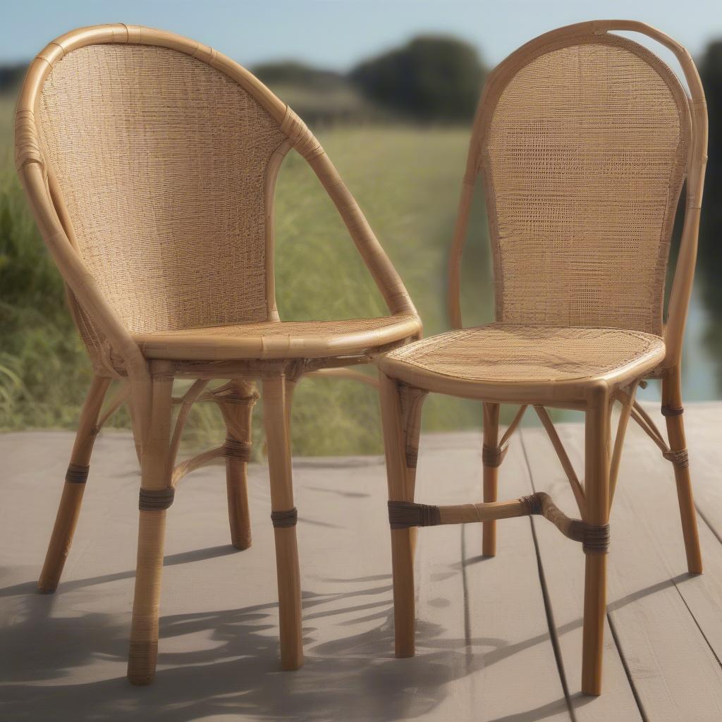 Natural Wicker Chair Durability: Rattan, Willow, and Bamboo Comparison