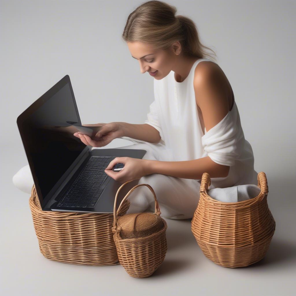 Shopping for Wicker Baskets Online