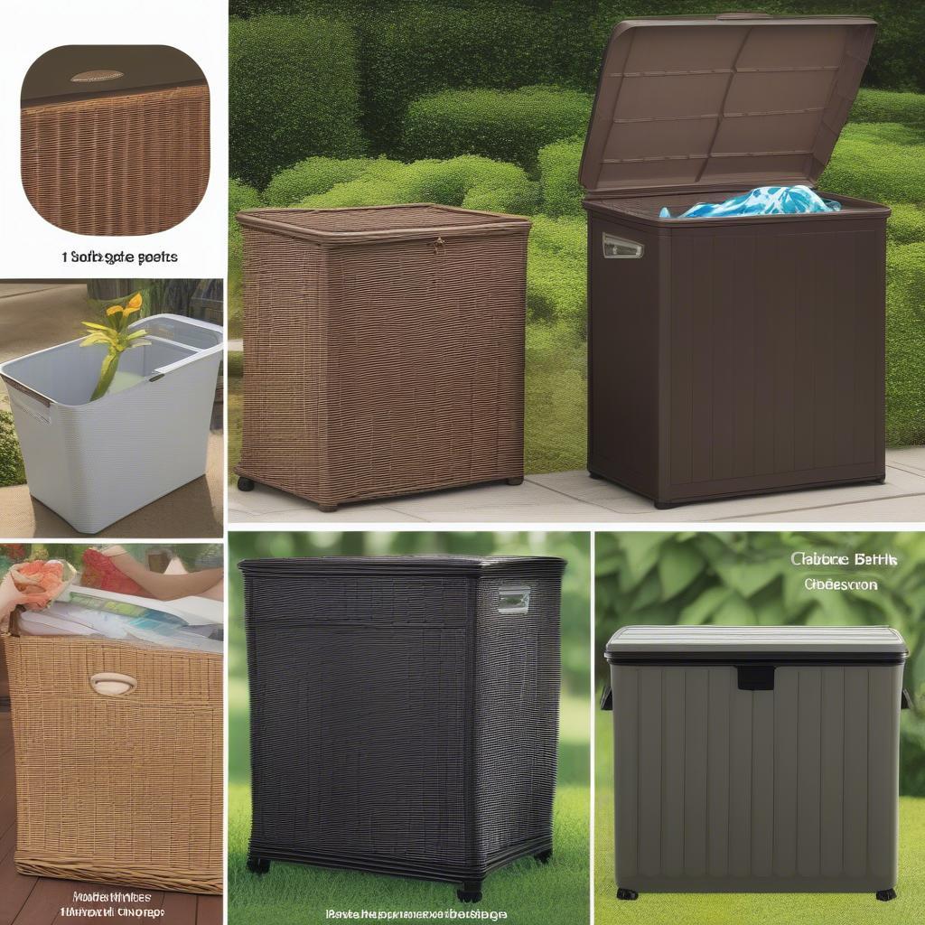 Palm Harbor Wicker Storage Bin Comparison