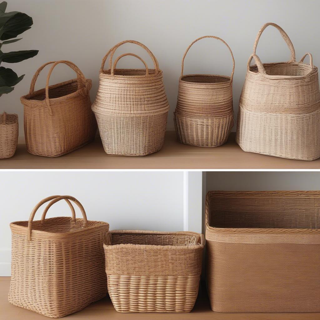 Rattan vs Wicker Nursery Baskets