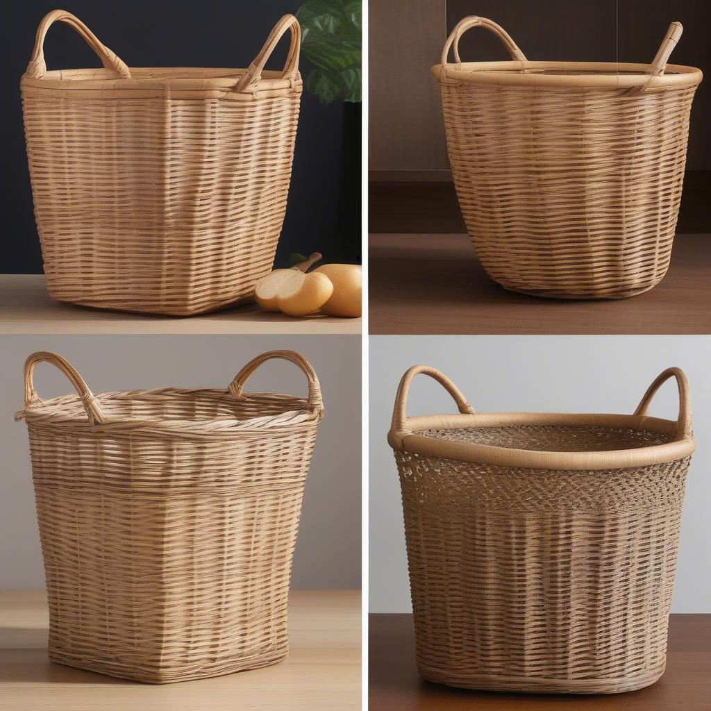 Rattan vs. Wicker Kitchen Baskets: A Comparison