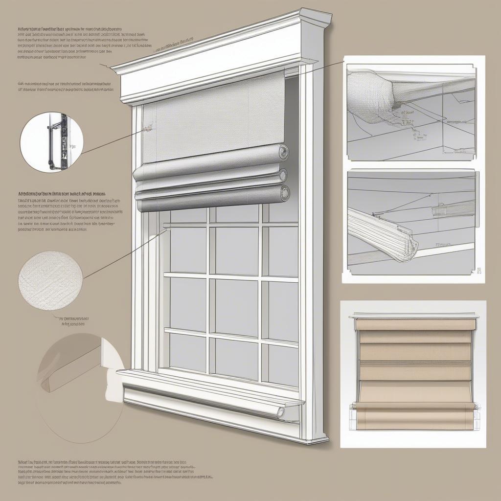 Roll Down Blind Wicker Installation Guide