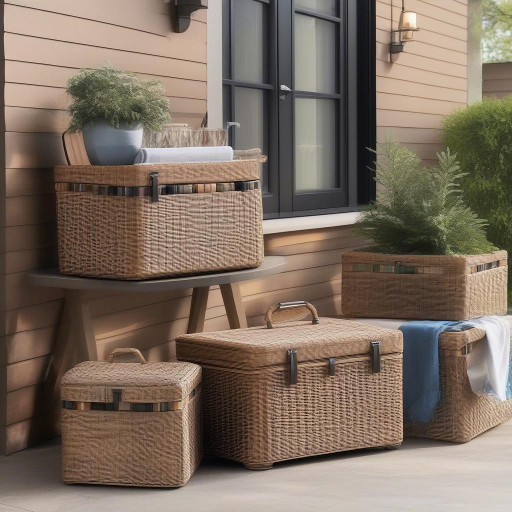 Choosing the Perfect Resin Wicker Raft Storage Caddy for Your Patio