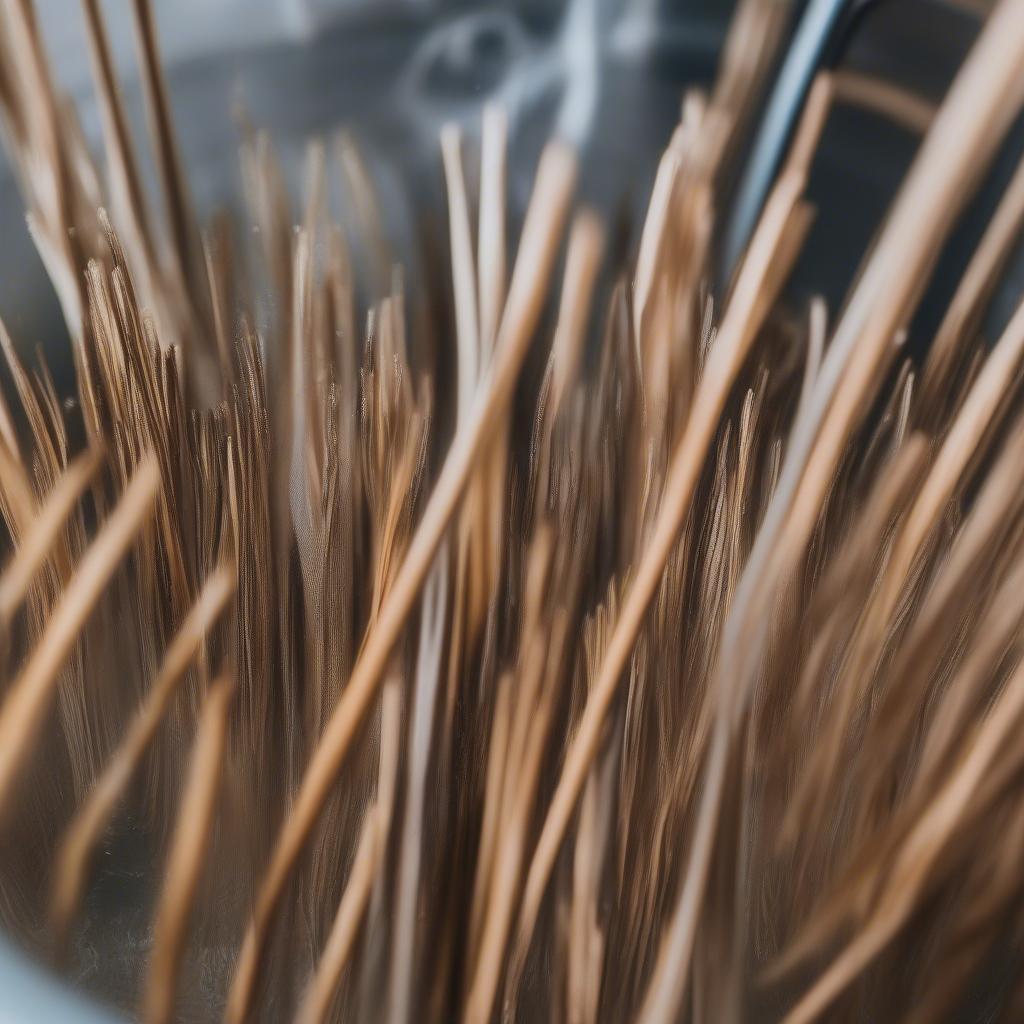 Soaking Wicker Reeds