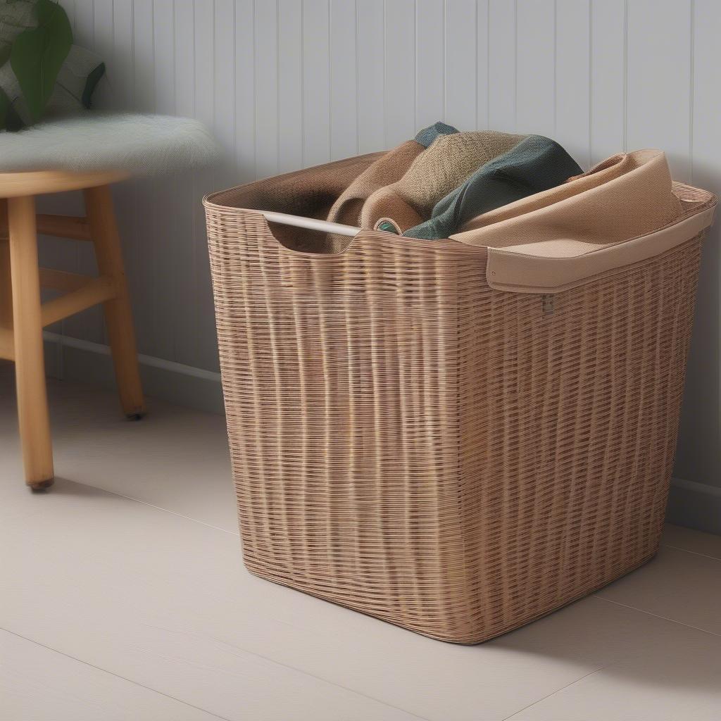 Eco-Friendly Starplast Plastic Wicker Storage Baskets Made from Recycled Materials