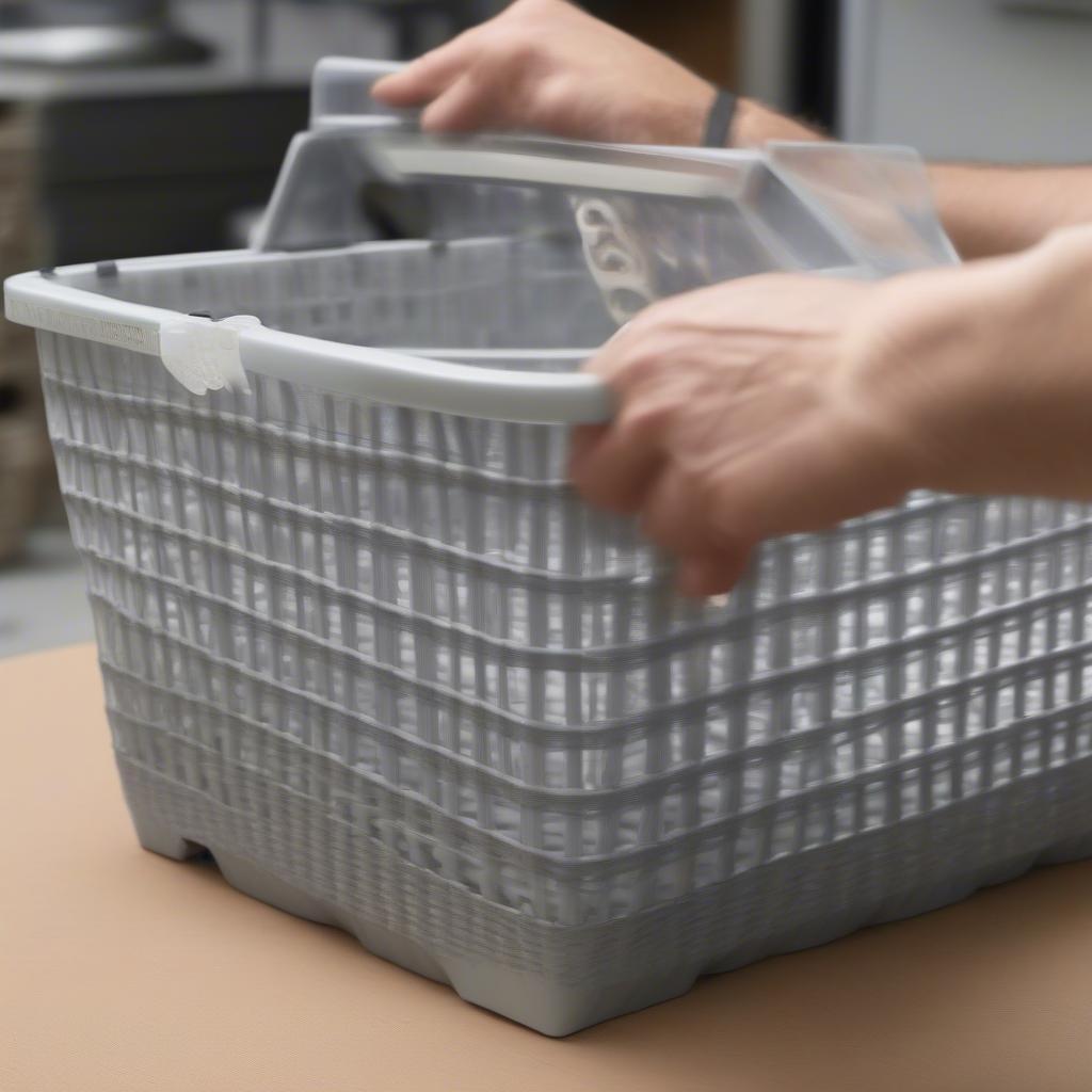 Starplast Plastic Wicker Basket Durability Test